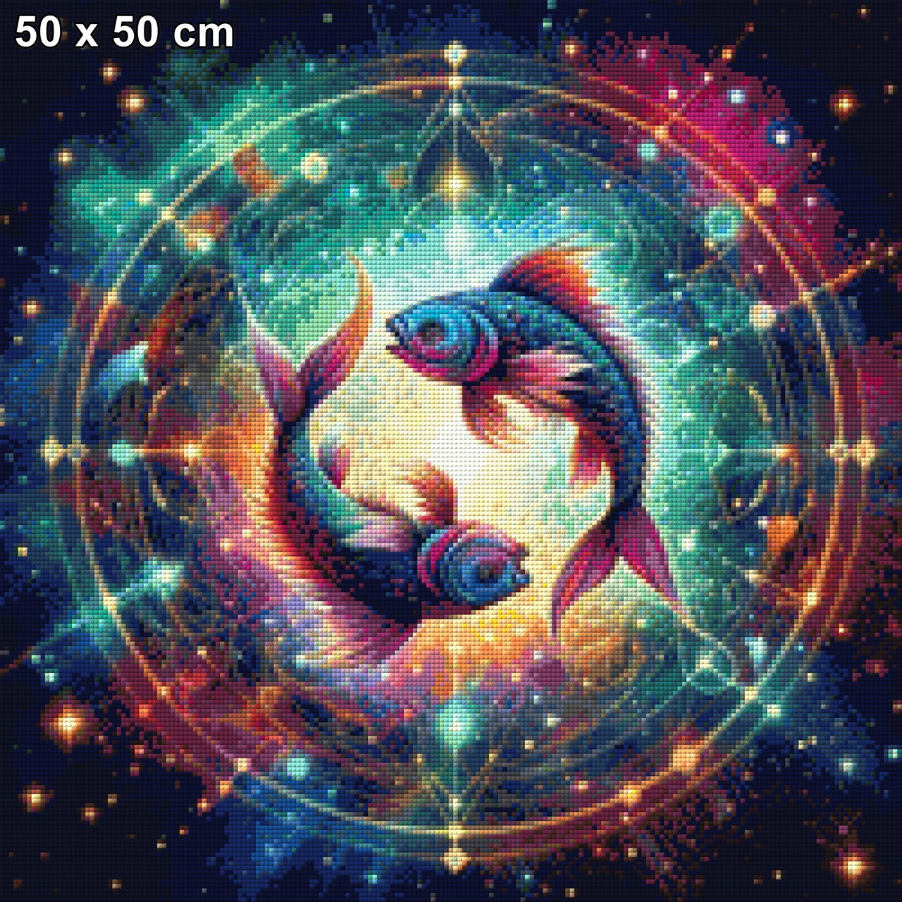 Sternzeichen Fische - Diamond Painting