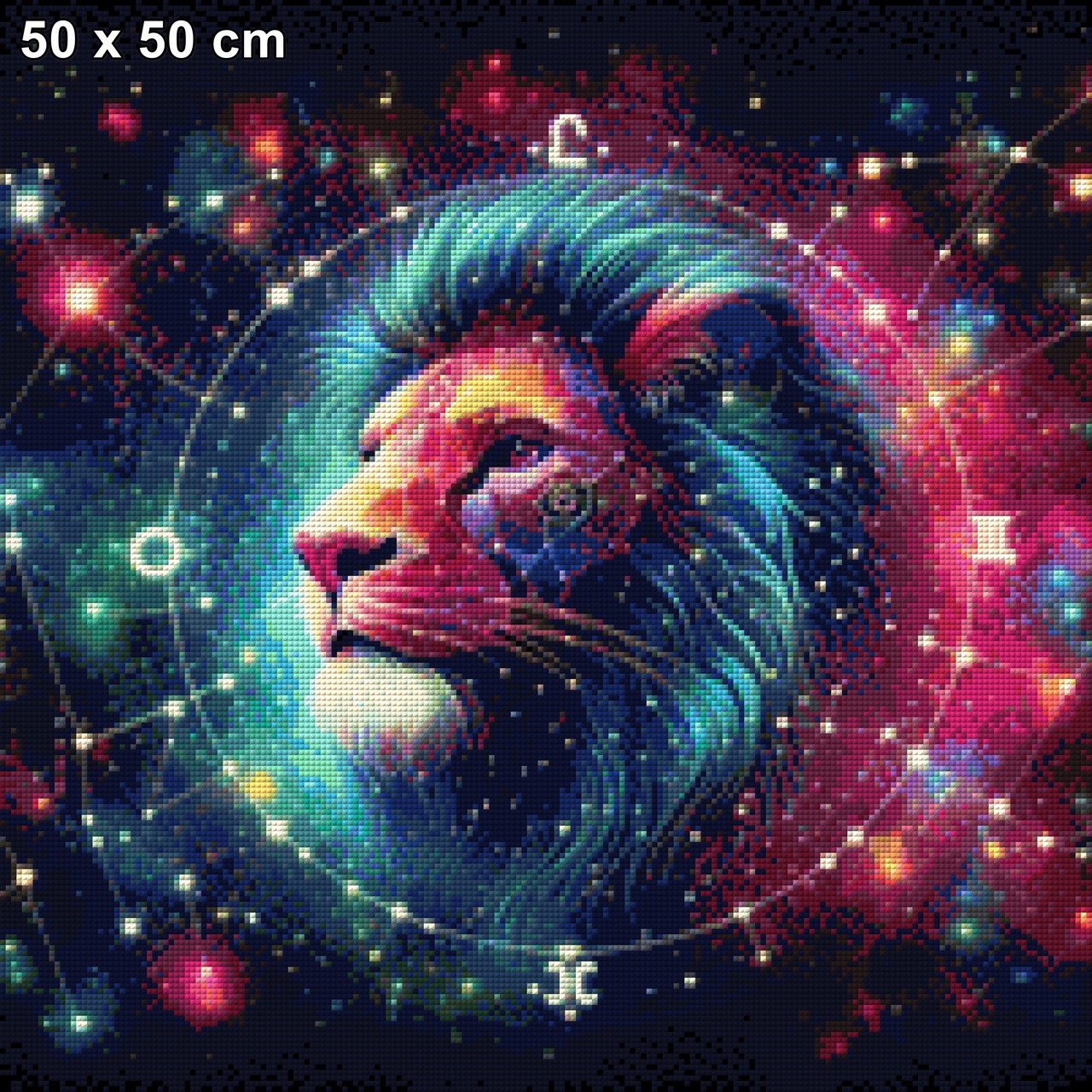 Sternzeichen Löwe - Diamond Painting