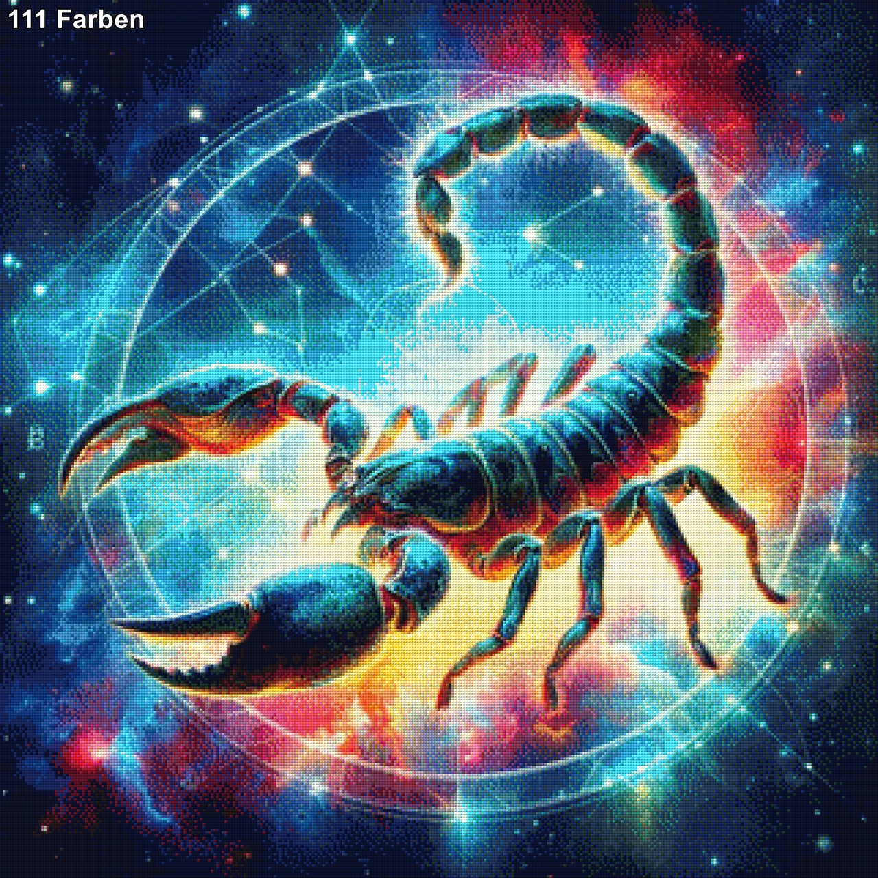 Sternzeichen Skorpion - Diamond Painting