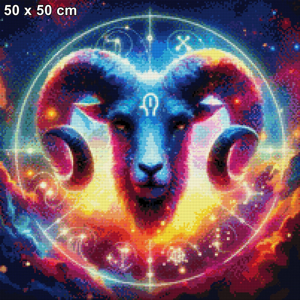 Sternzeichen Widder - Diamond Painting