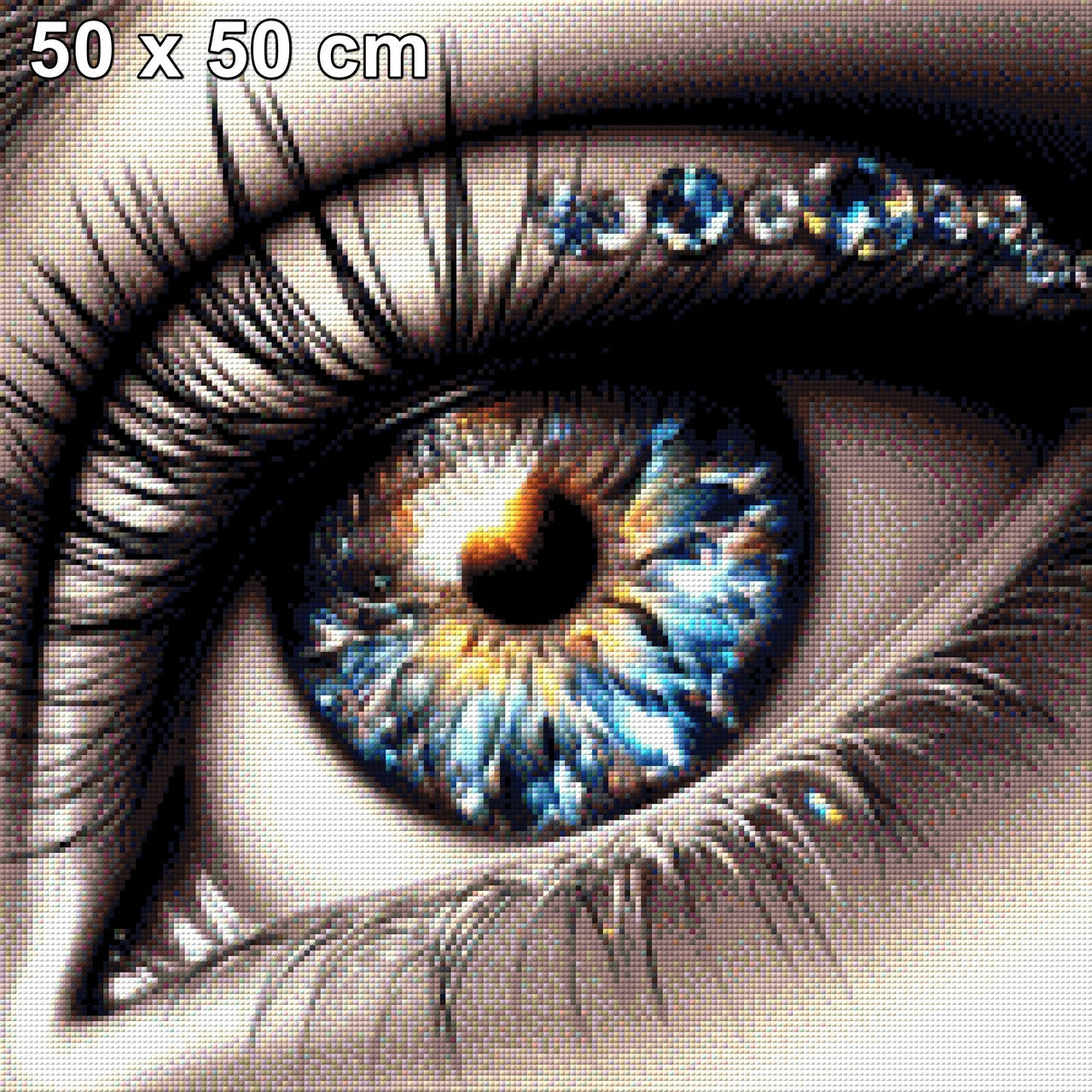 Blue Eyes - Diamond Painting