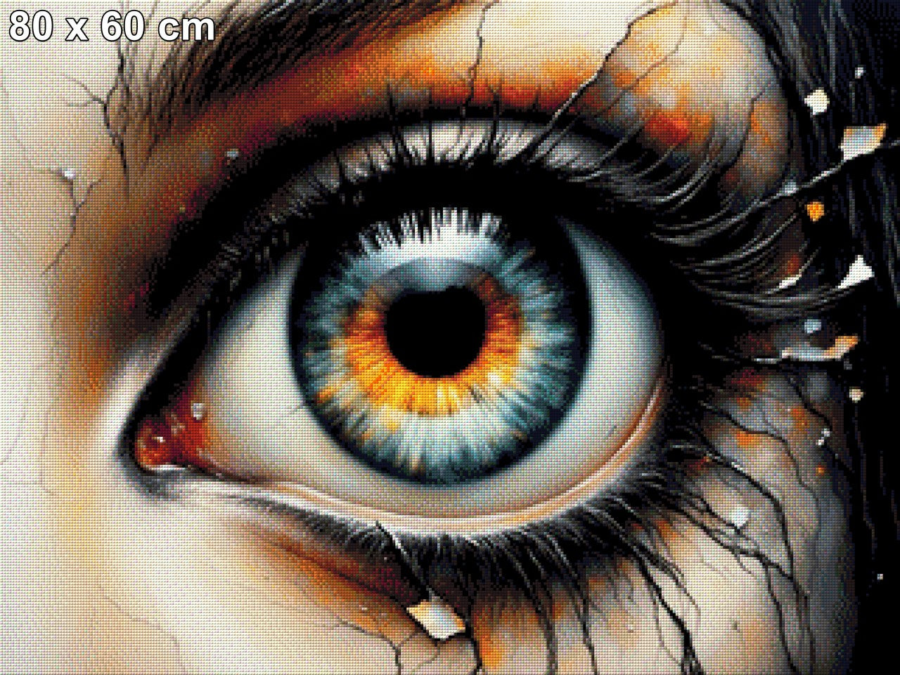 Der Augenblick vergeht - Diamond Painting