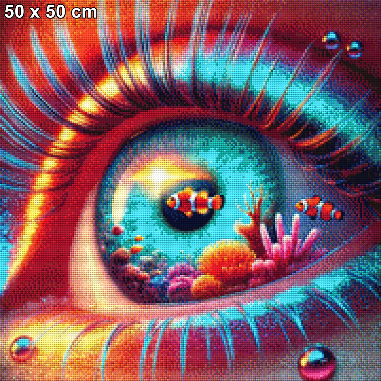 Neptuns Spiegel - Diamond Painting