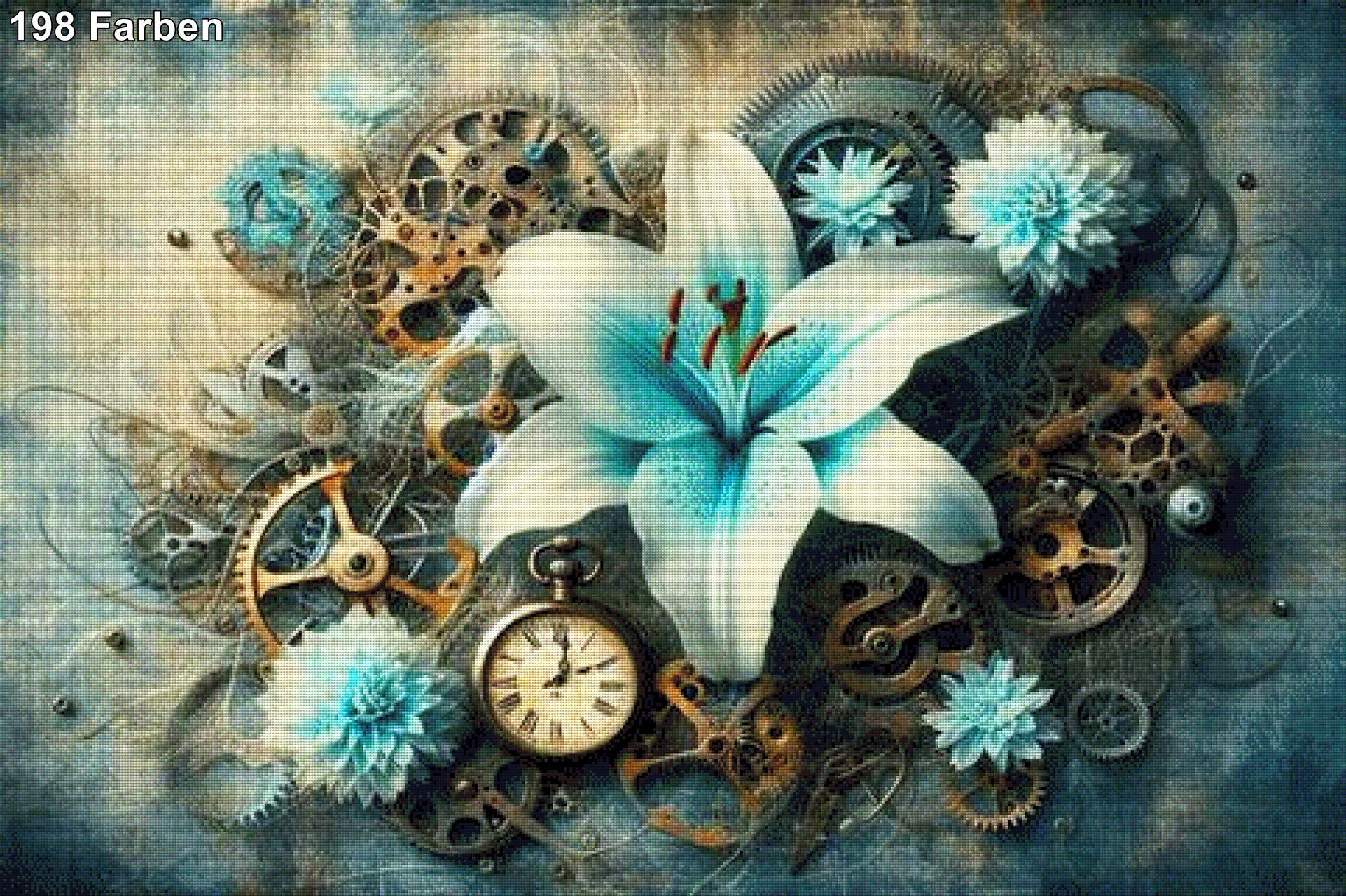 Liliatron, Lilie Steampunk - Diamond Painting