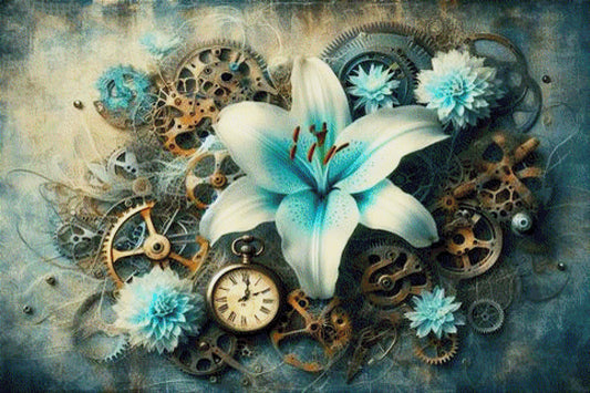 Liliatron, Lilie Steampunk - Diamond Painting