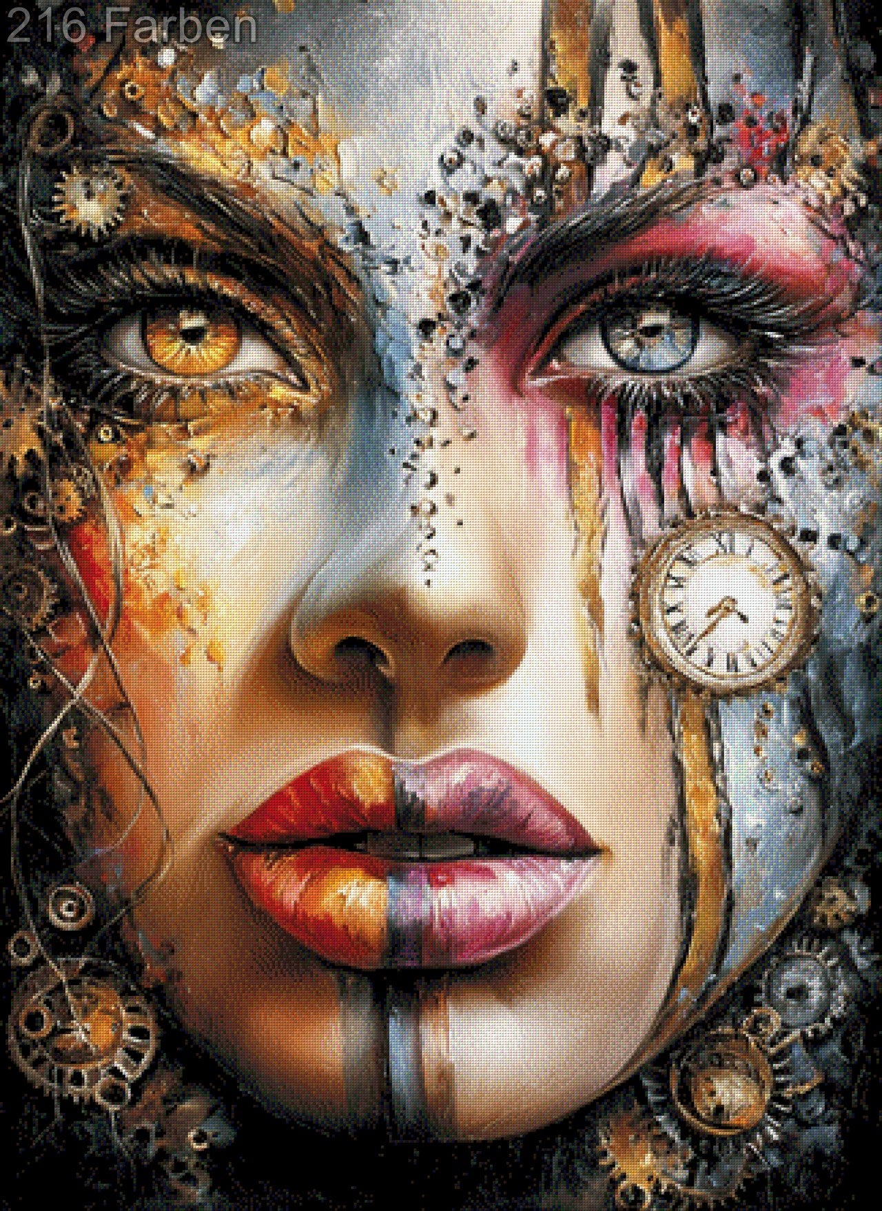 5D Diamond Painting - Zeitlose Iris