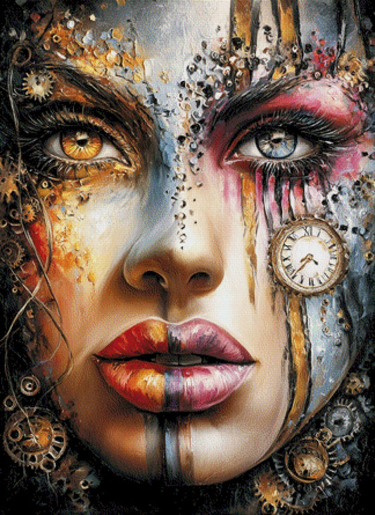 5D Diamond Painting - Zeitlose Iris