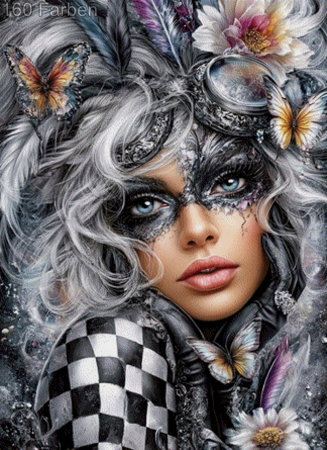 5D Diamond Painting - Chroma Noir