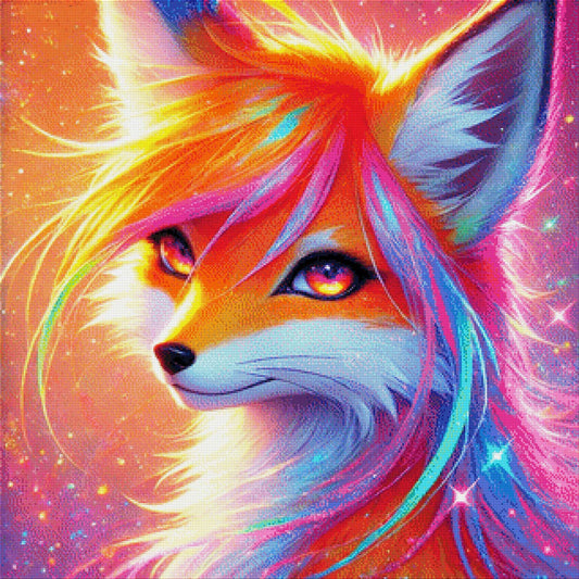 Kitsumi, Anime Füchsin - Diamond Painting