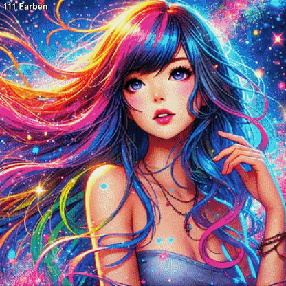 Yuki Volt, Anime Girl - Diamond Painting