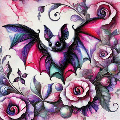 Batzu die Fledermaus - Diamond Painting