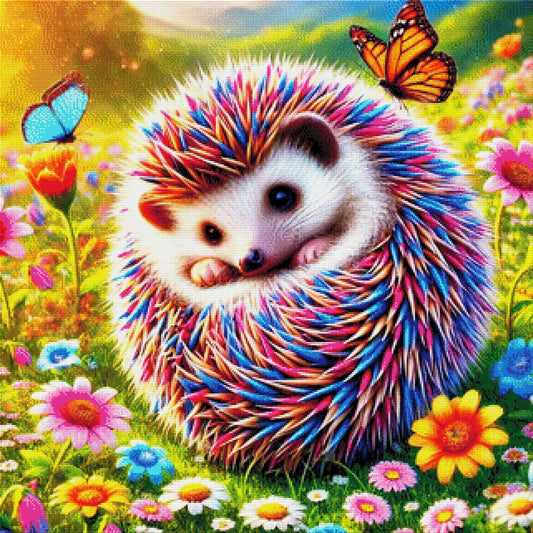 Farbizo der Igel - Diamond Painting