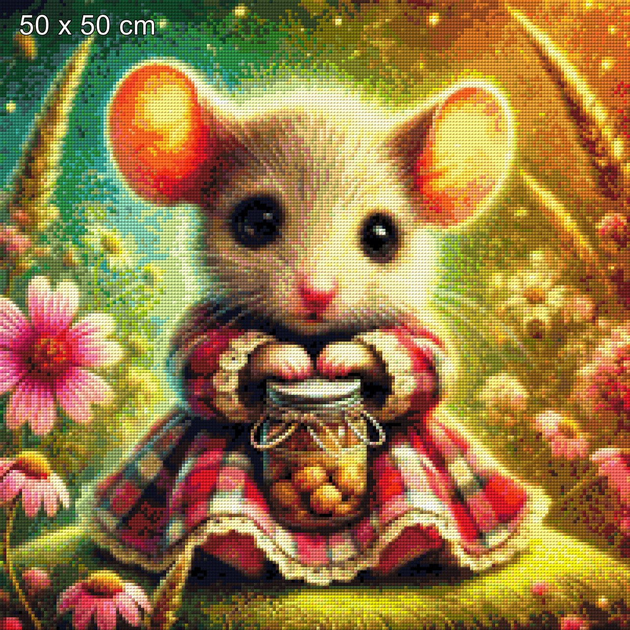 Mimi Mausezahn die kleine Maus - Diamond Painting