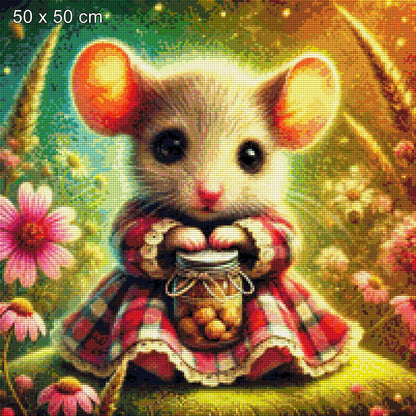Mimi Mausezahn die kleine Maus - Diamond Painting