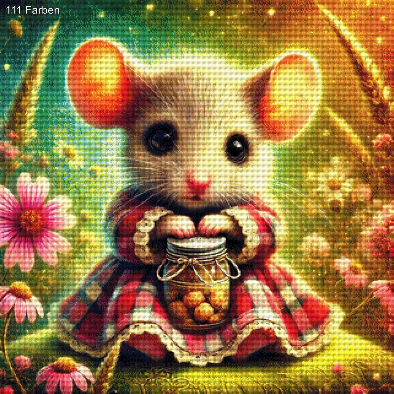 Mimi Mausezahn die kleine Maus - Diamond Painting
