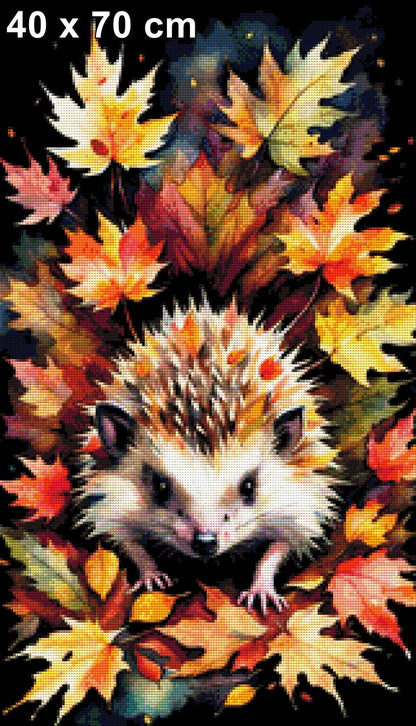 Goldlaubigel - Diamond Painting