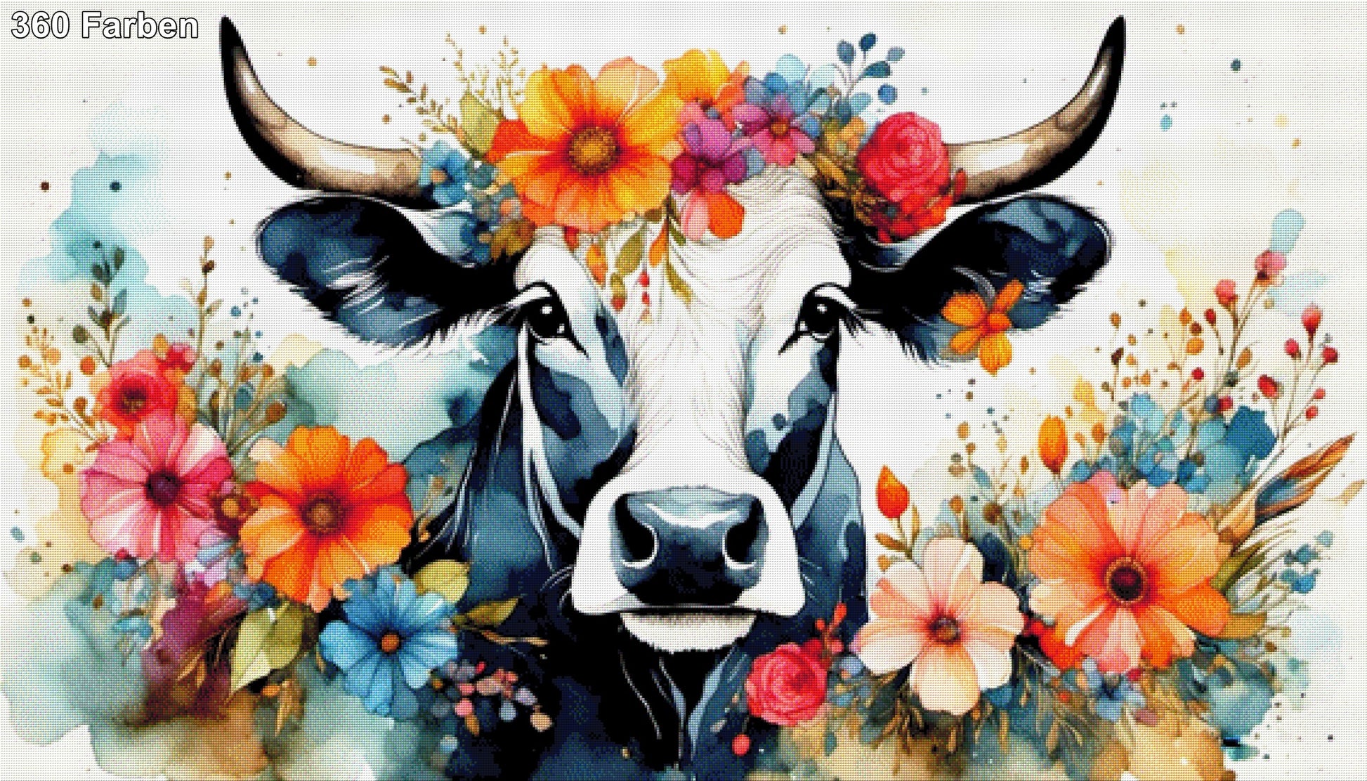Lilly Blüte - Diamond Painting