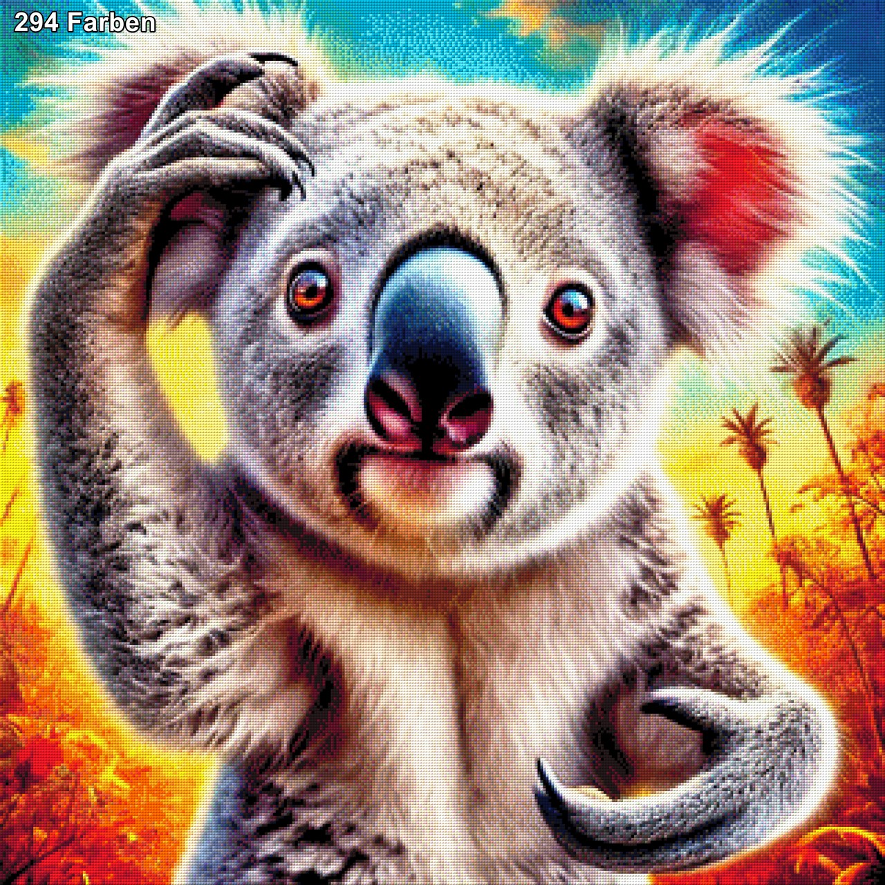 Koko der Koala - Diamond Painting