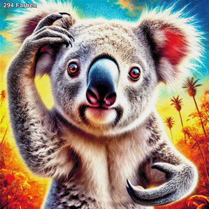 Koko der Koala - Diamond Painting