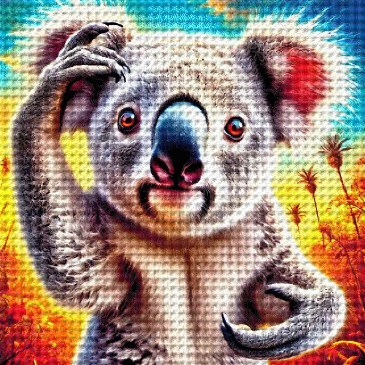 Koko der Koala - Diamond Painting