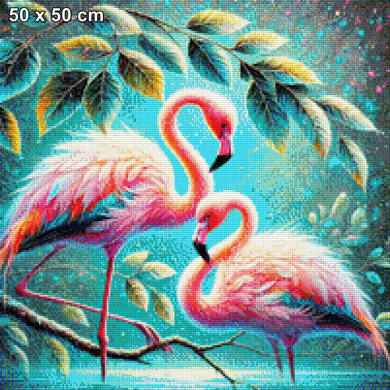 Flamingo Pärchen - Diamond Painting