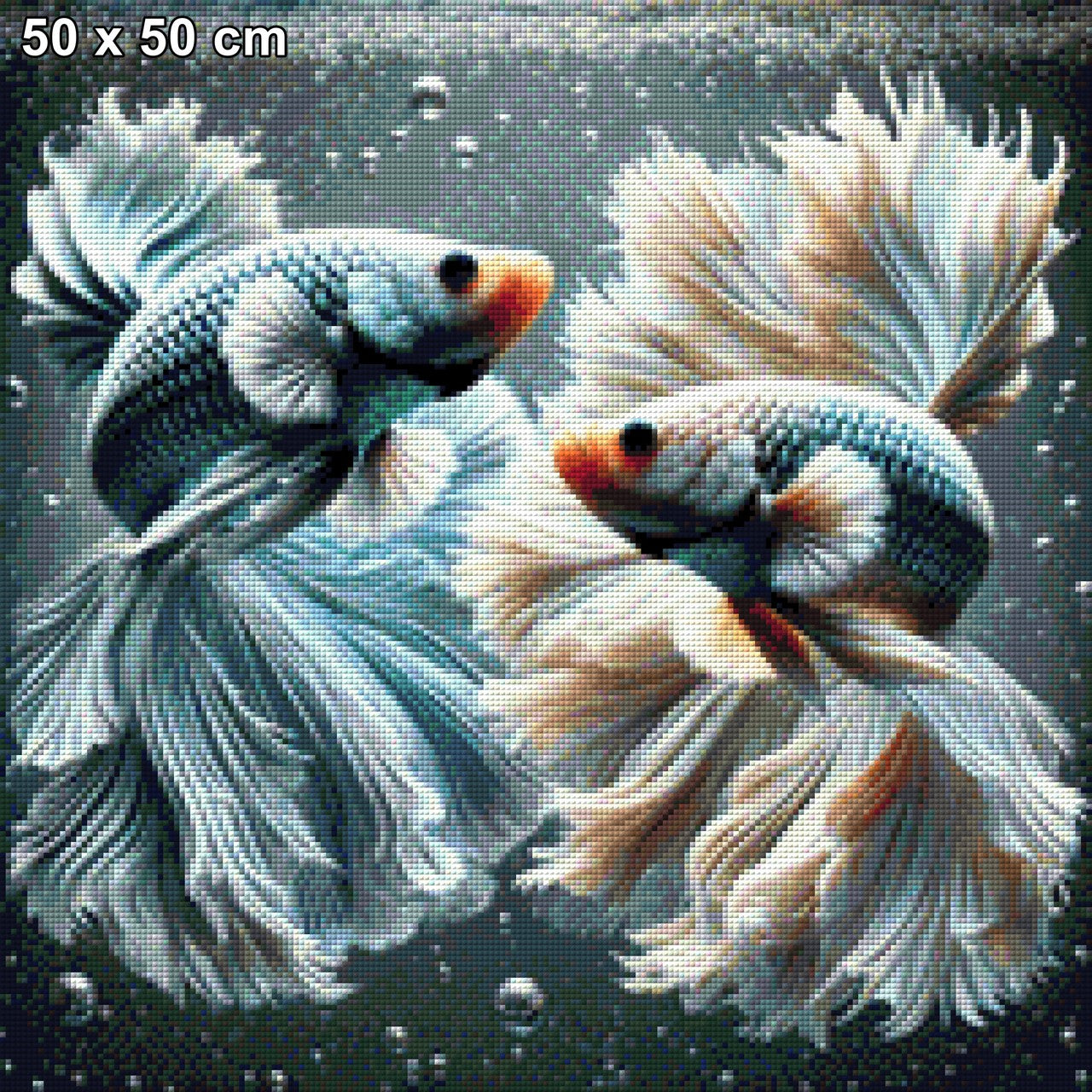 Kampffische - Diamond Painting
