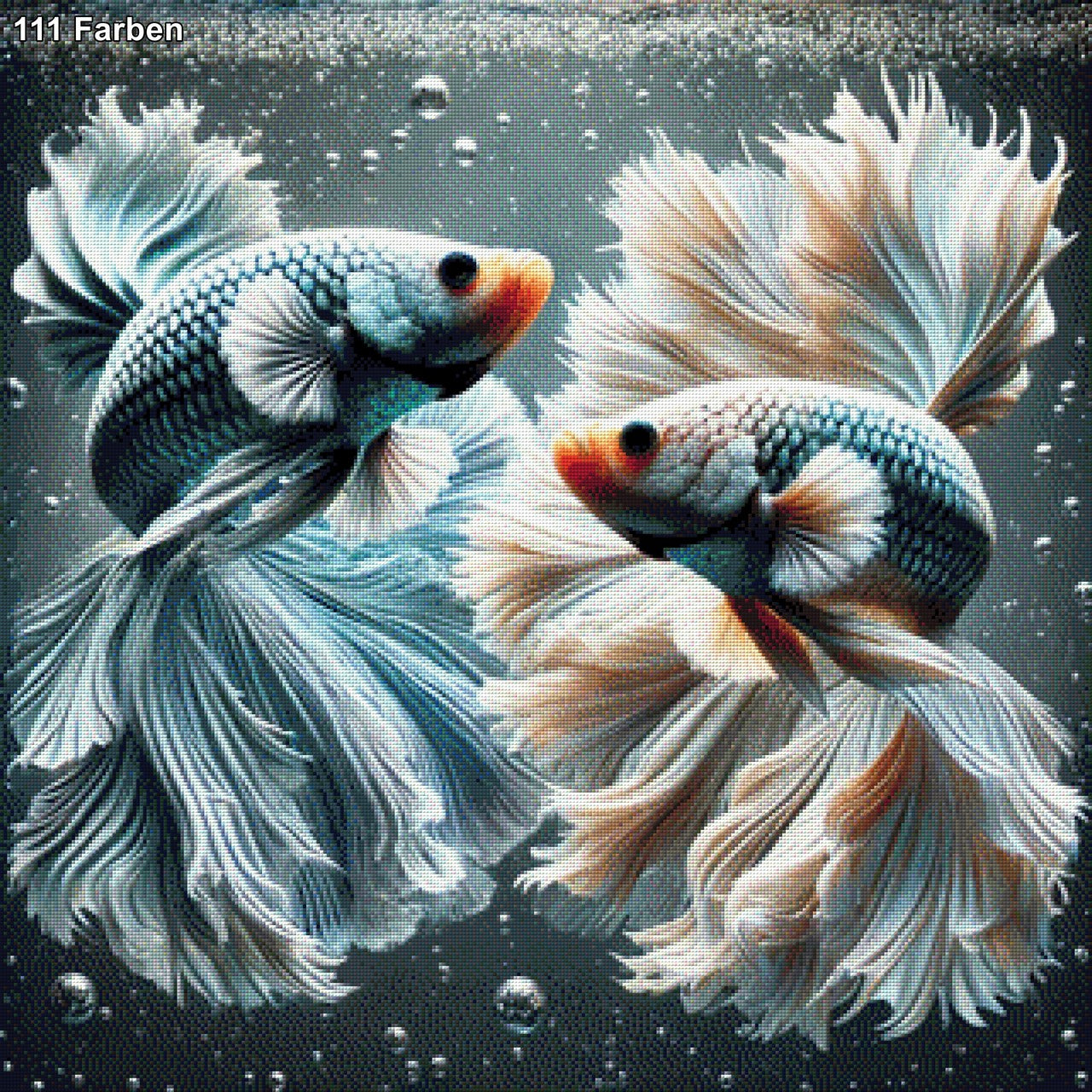 Kampffische - Diamond Painting