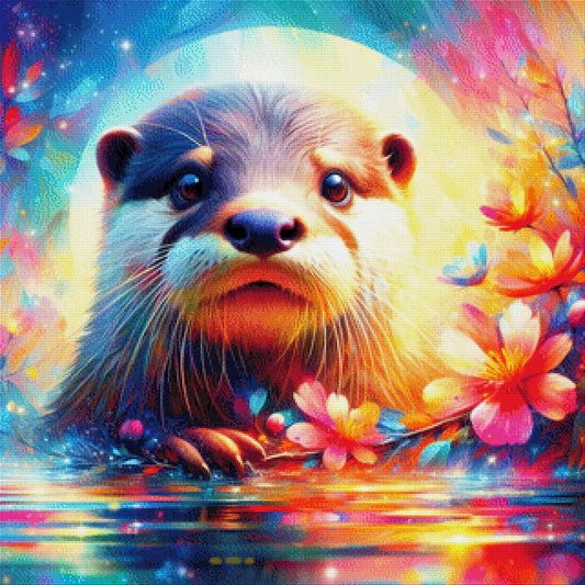 Börny der Otter - Diamond Painting