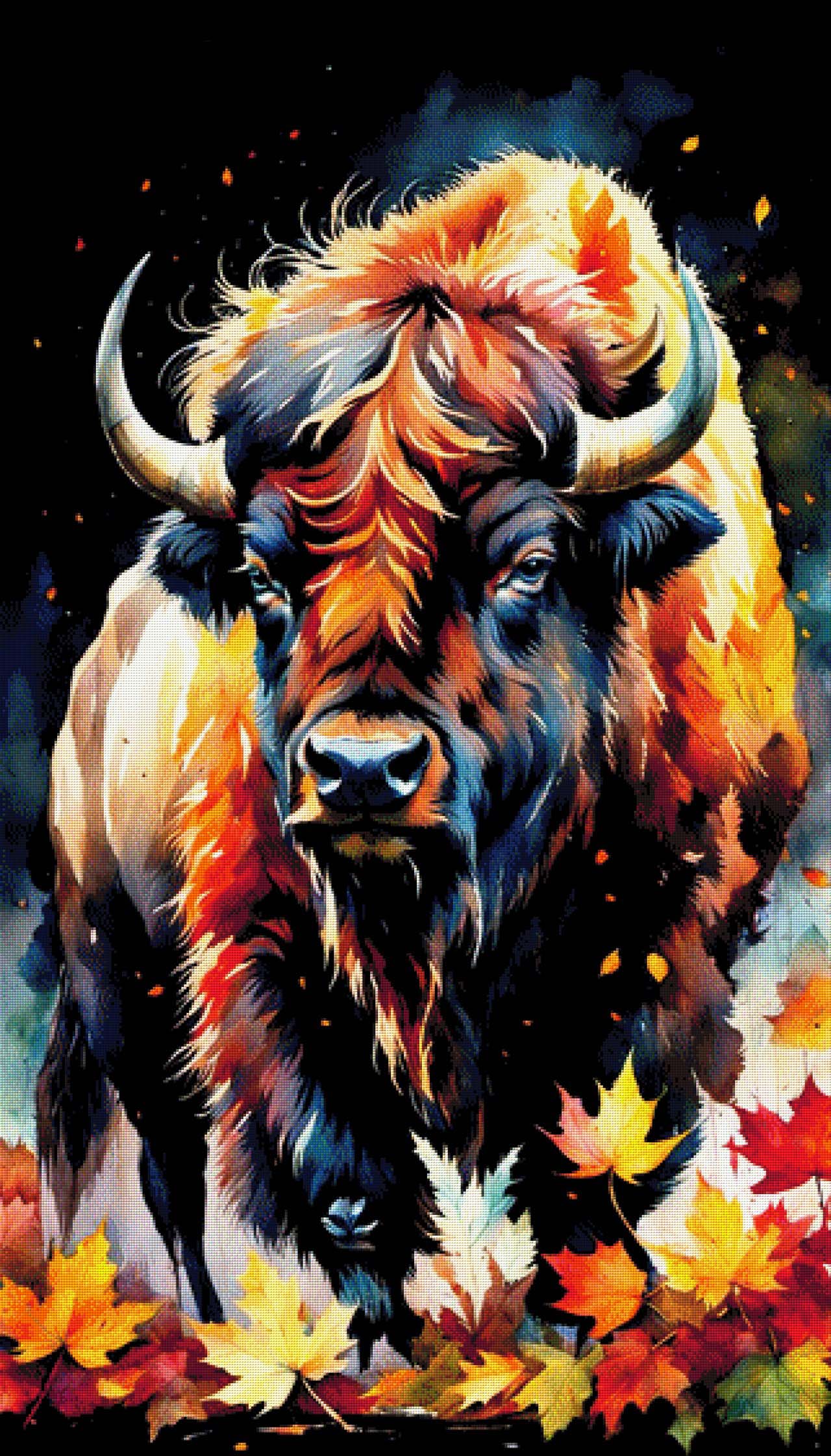 Bison - Diamond Painting