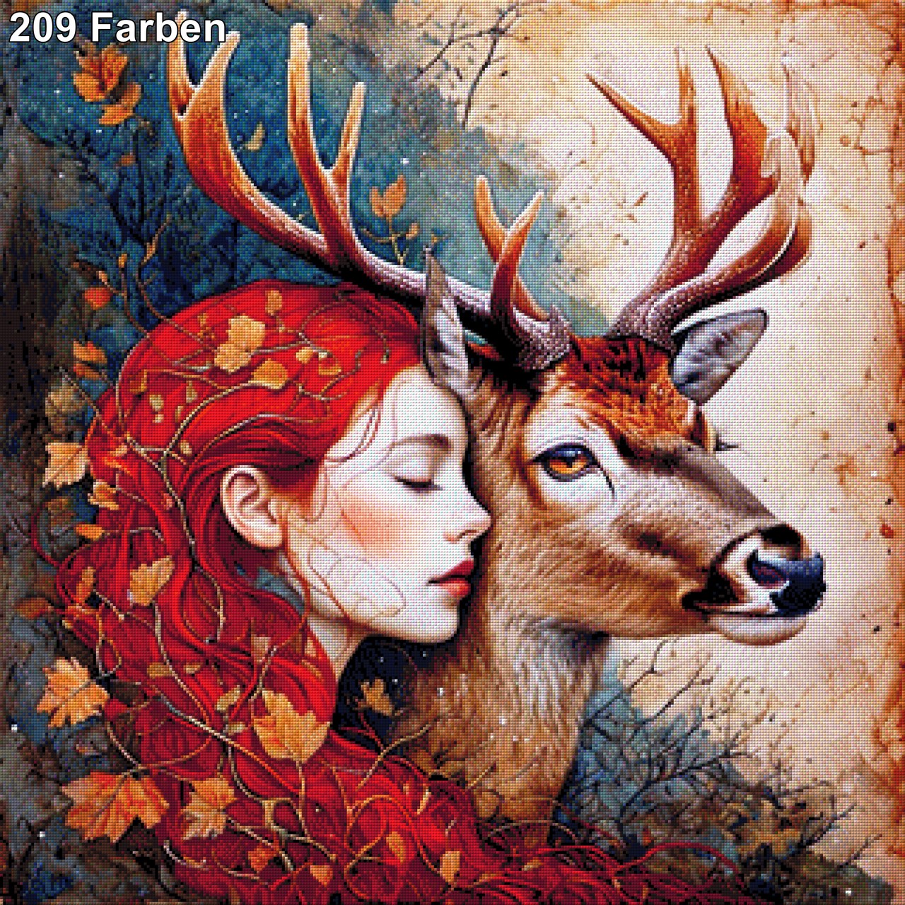 Hirschliebe - Diamond Painting