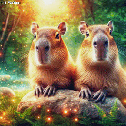 Capybara - Diamond Painting