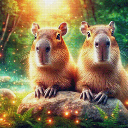Capybara - Diamond Painting