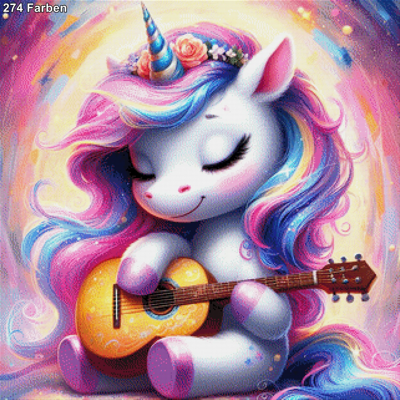 Unicorn Music - Diamond Painting