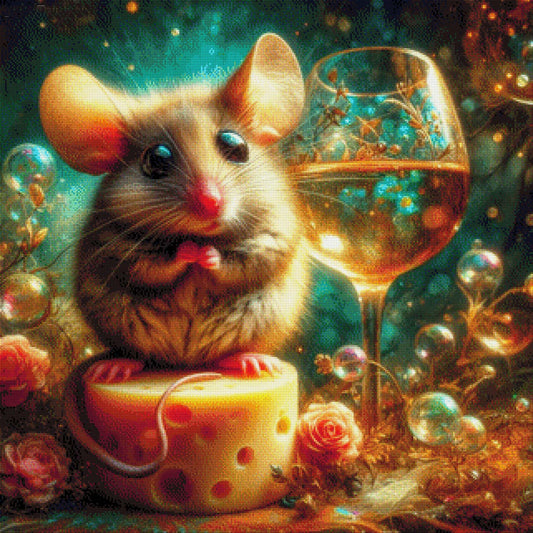 Erna die süße Maus - Diamond Painting