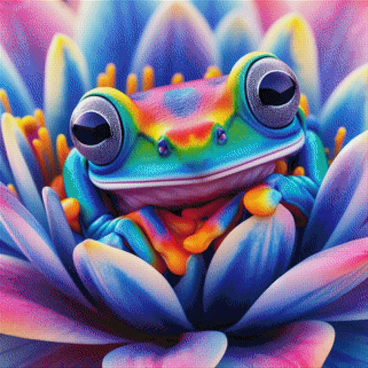 Franzi Frog - Diamond Painting