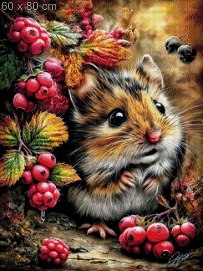 5D Diamond Painting - Beerenbäckchen