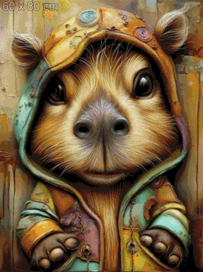 5D Diamond Painting - Wombat-Vibe