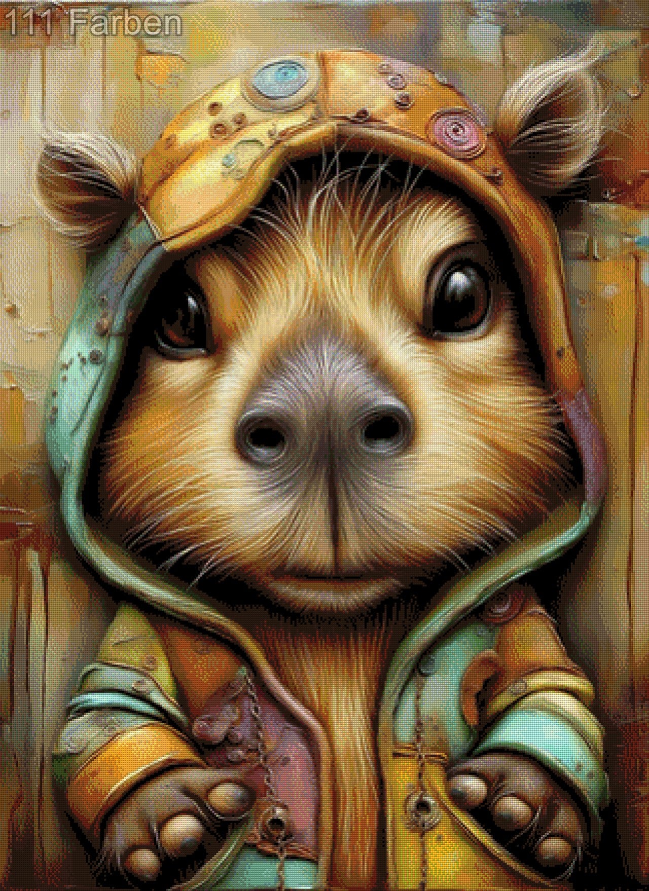 5D Diamond Painting - Wombat-Vibe