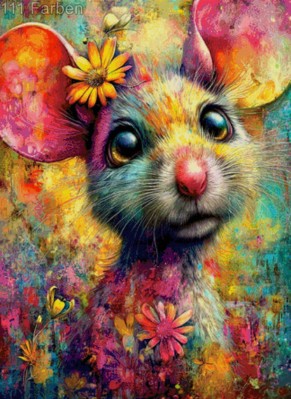5D Diamond Painting - Kuntermaus