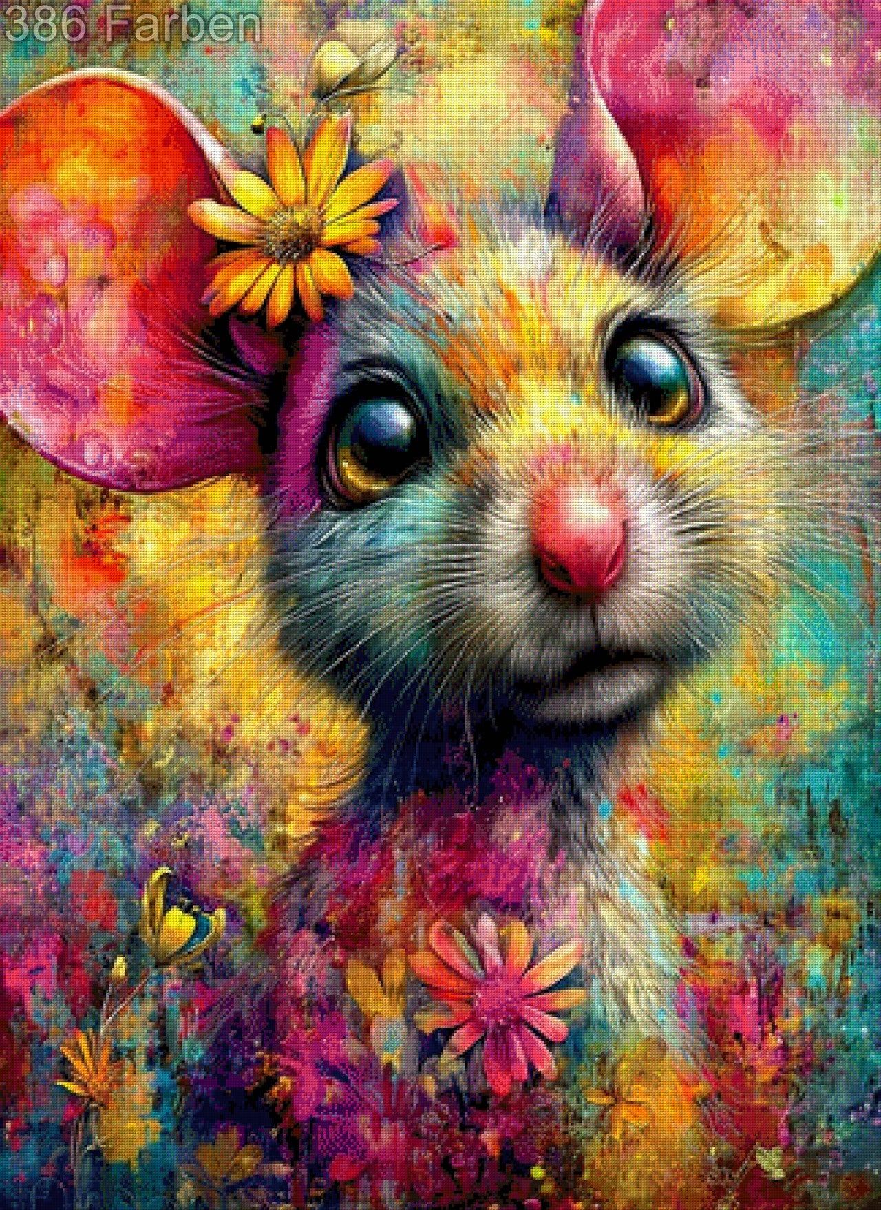 5D Diamond Painting - Kuntermaus