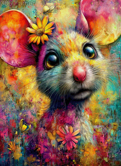 5D Diamond Painting - Kuntermaus