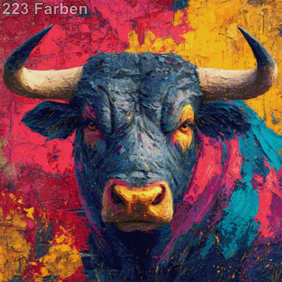 5D Diamond Painting - Toro Bravo