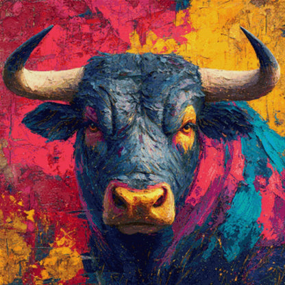 5D Diamond Painting - Toro Bravo