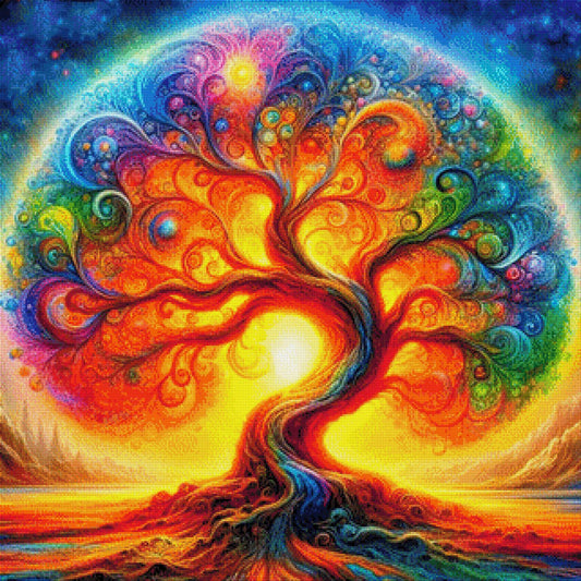 Baum des Lebens - Diamond Painting