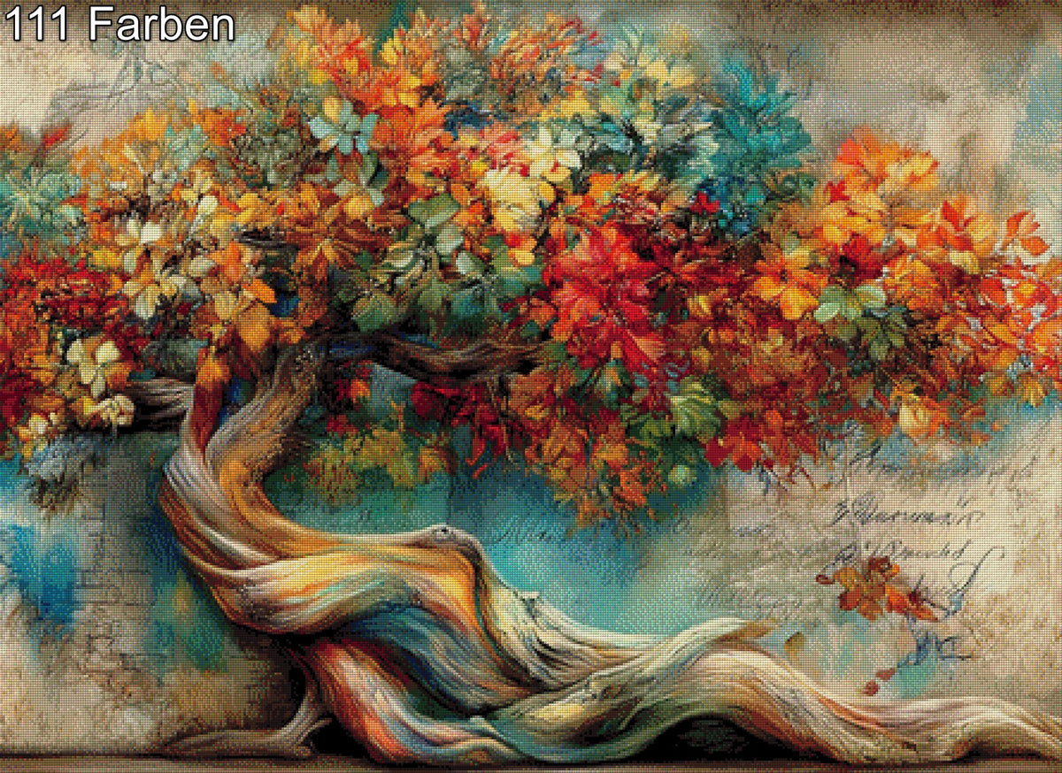 Baum der Poesie - Diamond Painting