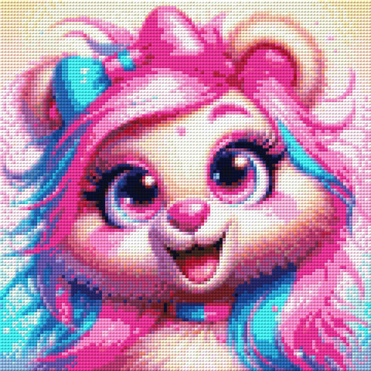 Plüschi Pia- Diamond Painting