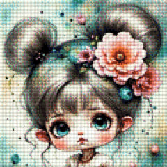 Ashley - Diamond Painting