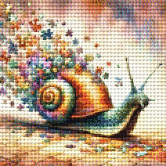 Puzzle Schnecke - Diamond Painting
