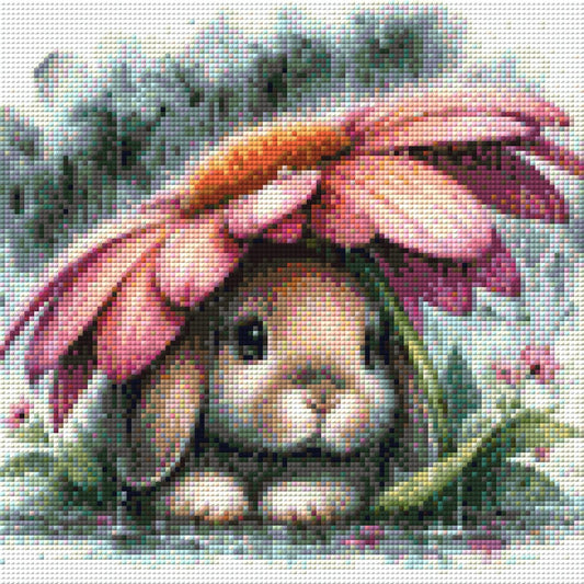 Blütenruhe - Diamond Painting
