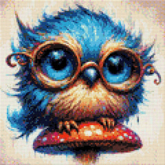 5D Diamond Painting - Pilzkauz